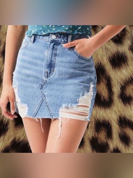 PacSun Dresses & Skirts - PACSUN Denim Mini Skirt